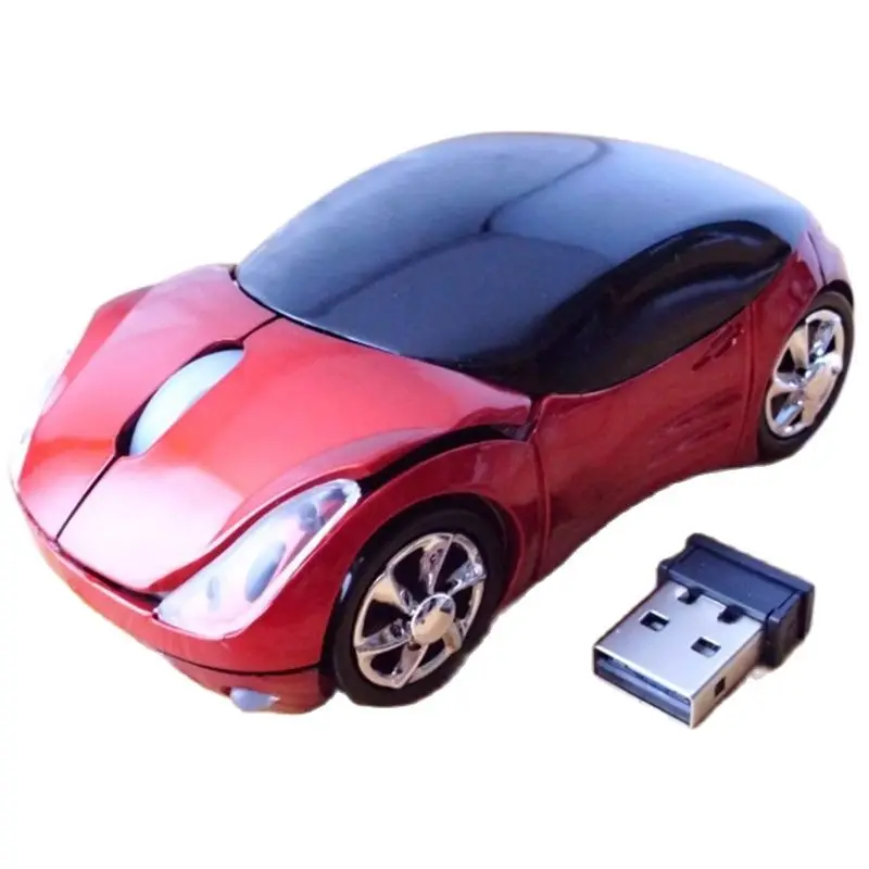 New USB 2.4GH 1600DPI Wireless Mouse Mini Car Design Style Wireless Car USB2.0 Optical Mouse Mice for Laptop PC Computer bluetooth computer mouse