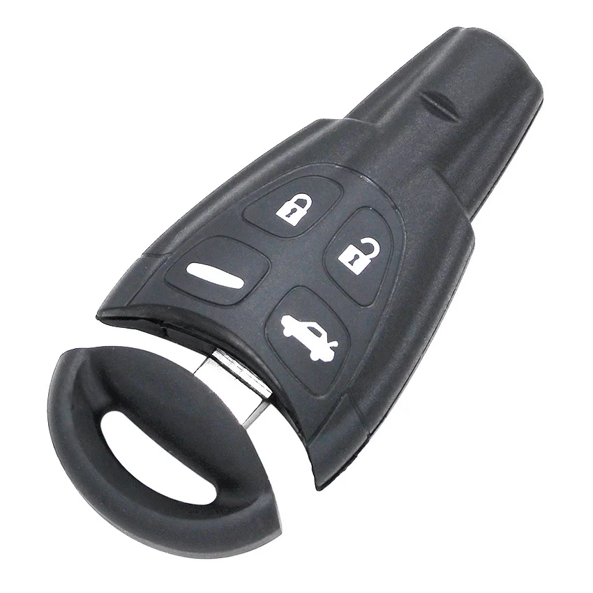Replacement 4 buttons remote KEY SHELL case fob for SAAB 9-3 2003 2004 2005 2006 2007 | Автомобили и мотоциклы