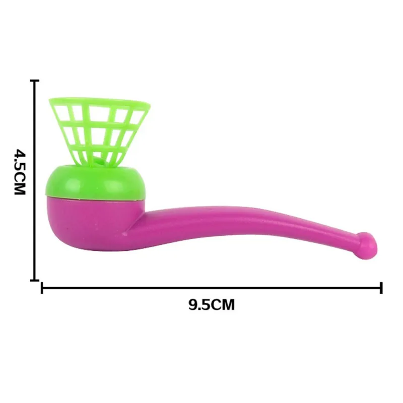 

Kids Educational Toys Cute Little Toy Tobacco Pipe Blowing Ball Nostalgia Suspended Ball Classic Toys Gifts New