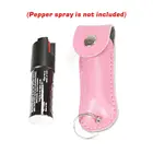 Открытый полимерный мешочек для спрея для перца Mace OC, спрей-мешочек для спрея для MK3, кожаный чехол для канистры (случайный цвет)