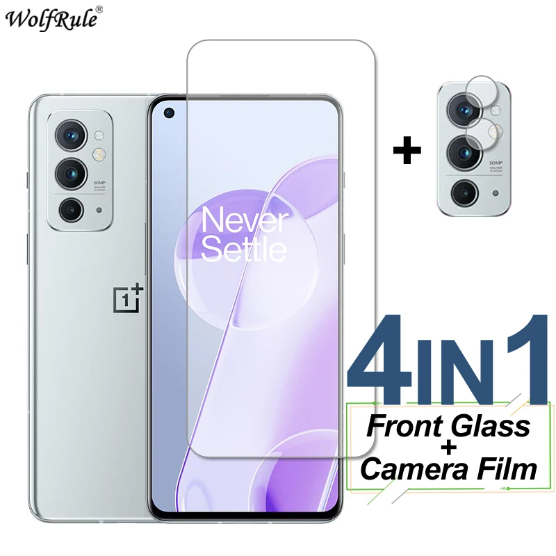 

4In1 Tempered Glass For Oneplus 9RT Nord N20 CE 2 N200 N100 N10 5G Screen Protector Protective Phone Camera Film For Oneplus 9RT