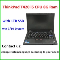 for used lenovo thinkpad t420 laptop notebook 4gb8gb ram computer 14 inches diagnosis pc can work with alldata mb star c4 c5 c6