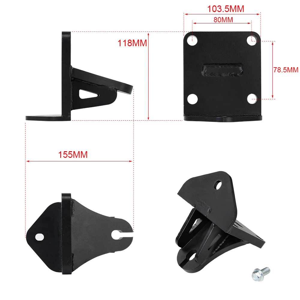 Стабилизатор трансмиссии для Nissan R35 GT R GTR GR6 привод из сварной стали с черным