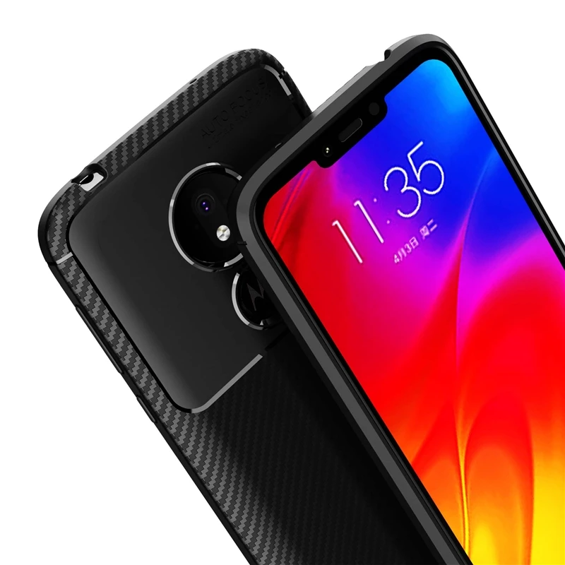 Чехол Joomer с защитой от ударов мягкий 6 2 &quotдля Motorola Moto G7 power чехол для сотового
