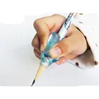 Силиконовые ручки для карандашей, коррекция осанки при письме на два пальца, набор канцелярских принадлежностей для письма