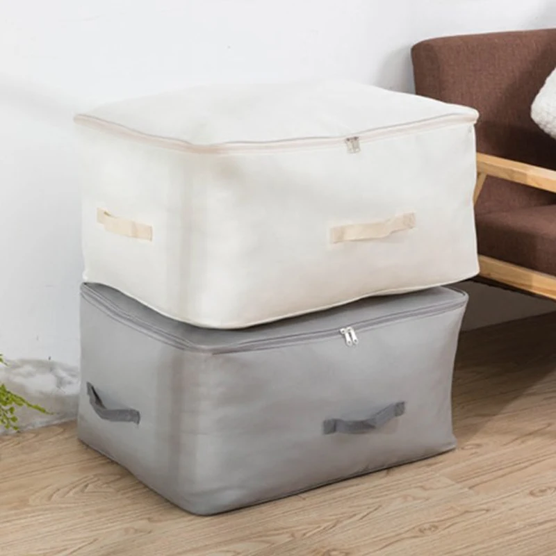 Складной органайзер для шкафа серого и бежевого цвета | Дом сад