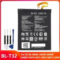 original replacement phone battery bl t32 for lg g6 g600l g600s g600k g600v h870 h871 h872 h873 ls993 genuine batteries 3300mah