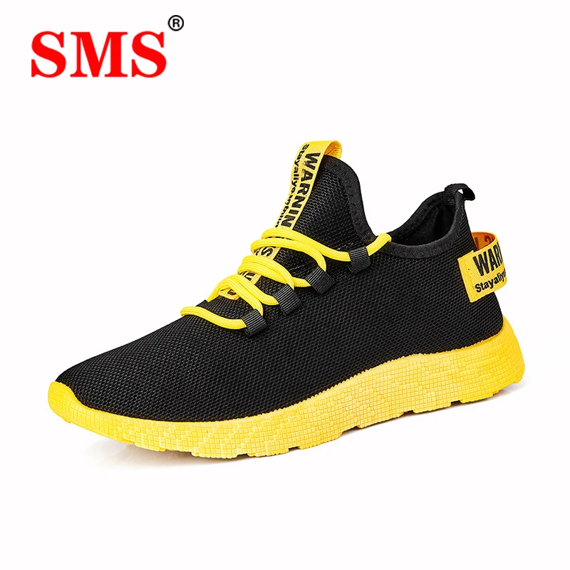 SMA 2020 New Men Shoes Vulcanize Running Shoes Sneakers Breathable Casual Shoes No-slip Male Lace Up Male Lightweight  Shoes