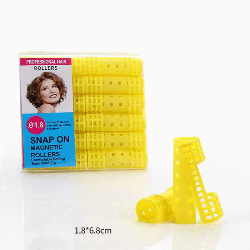 Самоклеящиеся ролики для волос с зажимами 6 размеров | Красота и здоровье