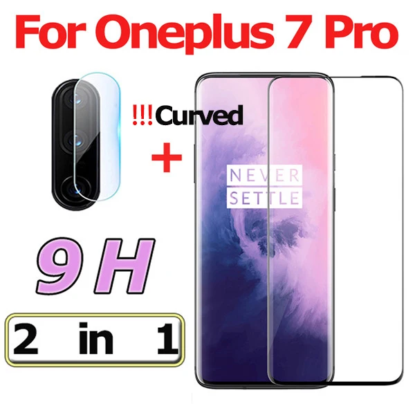 Oneplus 7 Pro 2-in-1 3-в-1 закаленное cтекло Oneplus 7 Pro 7Pro kамера cтекло One Plus 7 Pro защитное cтекло на Oneplus 7Pro закаленное стекло на ван плас 7 про защитное cтекло для ВанПлюс 7 Про закаленное стекло One Plus 7 Pro 7Pro glass - Цвет: Oneplus 7 Pro 2-in-1