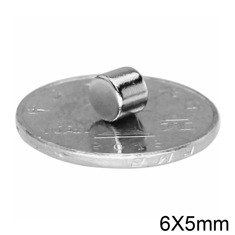 

Магниты Неодимовые 6x5 мм, 6x5 мм, 6x5 мм, 20-300 шт.