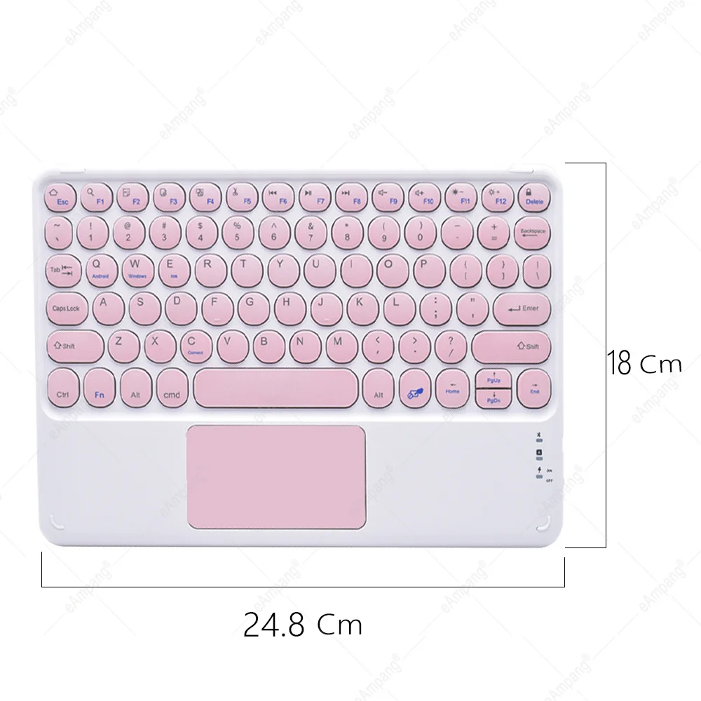

Russian Arabic Hebrew Korean Spanish Keyboard Mouse For Samsung Galaxy Tab A7 2020 10.4 A 10.1 2019 A6 S7 Plus S6 Lite S5E S4 10