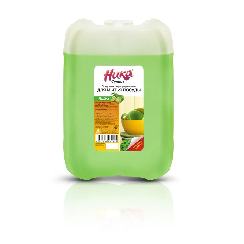 Средство для ручного мытья посуды Ника Супер+ 5 кг (концентрат) 961285|Универсальные