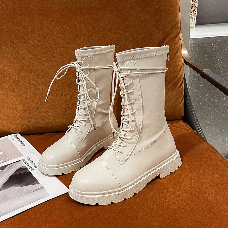 

Кожаные ботильоны женские ботинки челси с плюшевой подкладкой теплая мягкая подошва женские зимние ботинки на платформе со шнуровкой