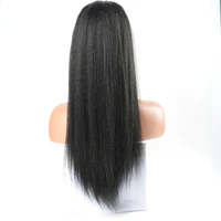 ponytail kinky straight long synthetic hair extensions high puff fake drawstring black women ponytail hairpiece extra lougue