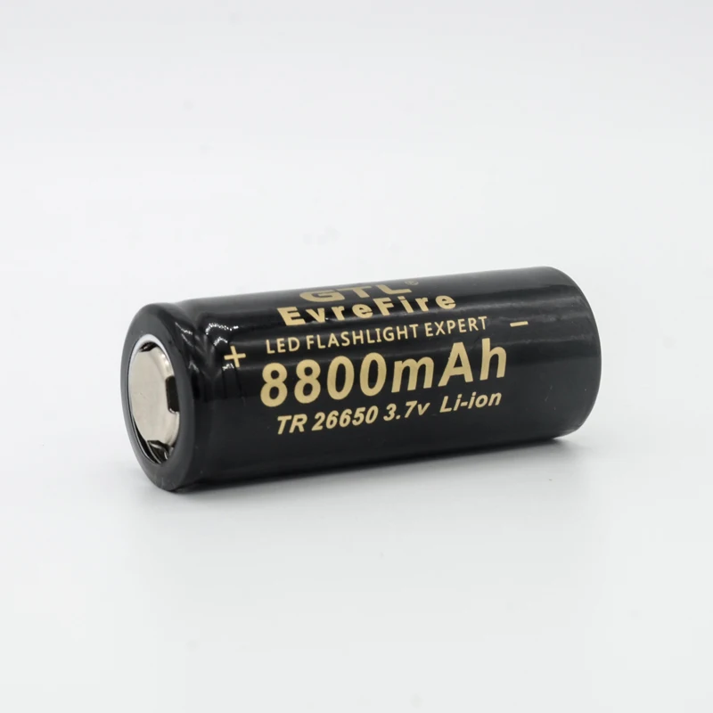 3.7V 8800 MAh Suitable for Fan Flashlight Headlight HMT Lithium Battery 26650 Rechargeable Fast Delivery Power Bank Lipo | Электроника