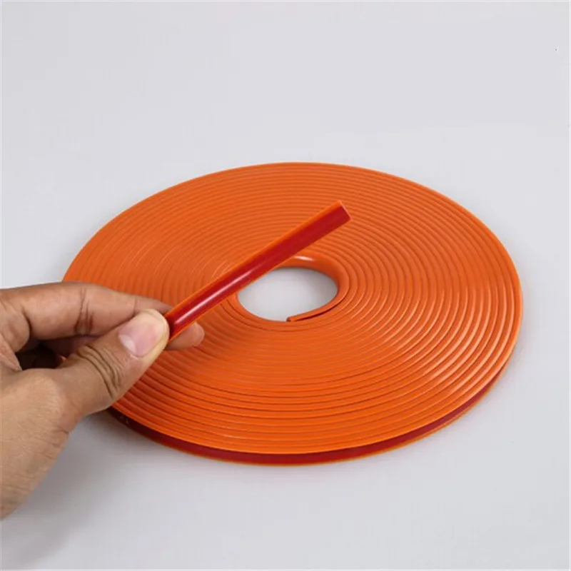 8M/ Roll Rim Blades Car Vehicle Color Wheel Rims Protectors Sticker Decor Strips Tire Guard Cover Line Rubber Moulding Trim | Автомобили и