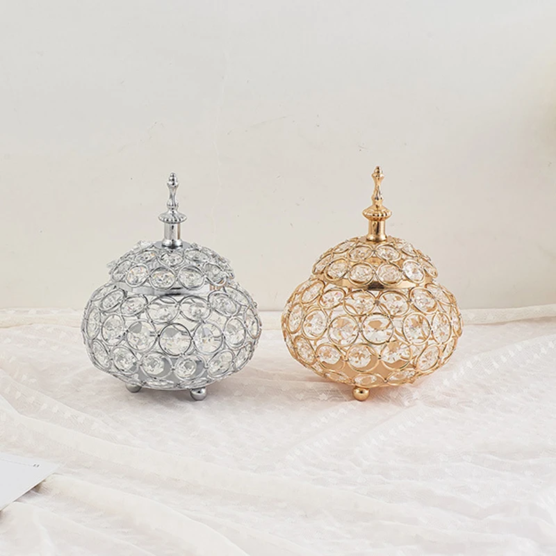 PEANDIM элегантный чайный Светильник Хрустальные Подсвечники Ювелирная коробка