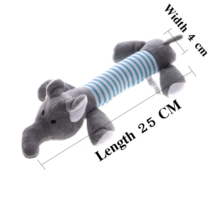 

Cute Dog Toy Plush Chew Squeak Pet Toys For Dogs Puppy Sound Toy Training Interactive Toy Pet Product