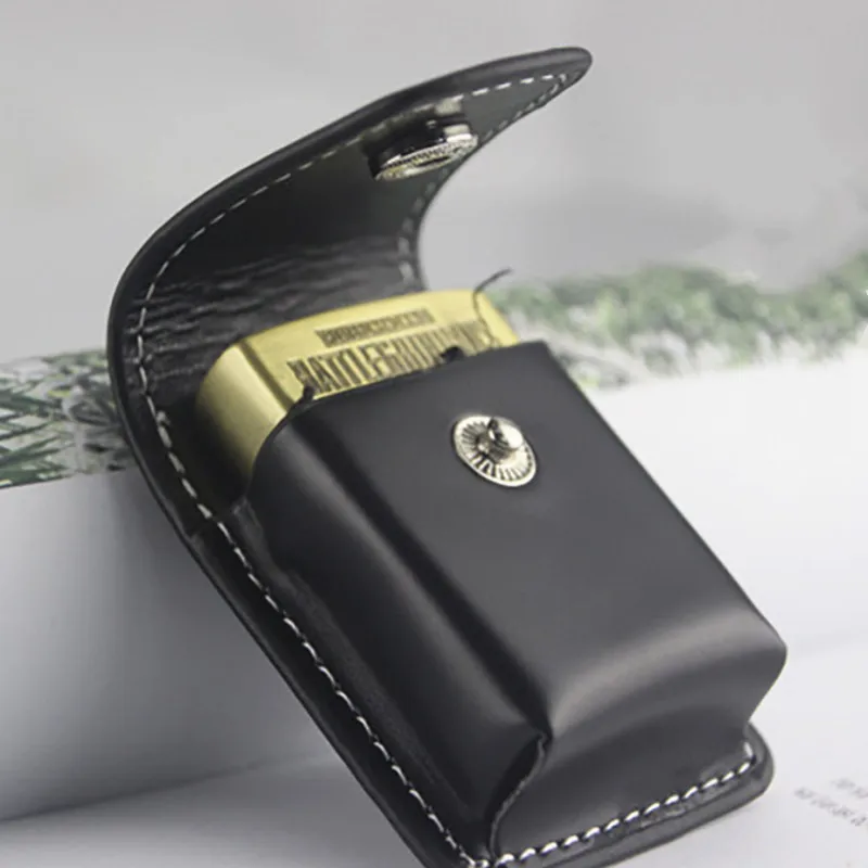 1 шт., ветрозащитная Подарочная сумка для прикуривателя на молнии, маленькая коробка, чехол для супер подходящего кожаного чехла для мужчин