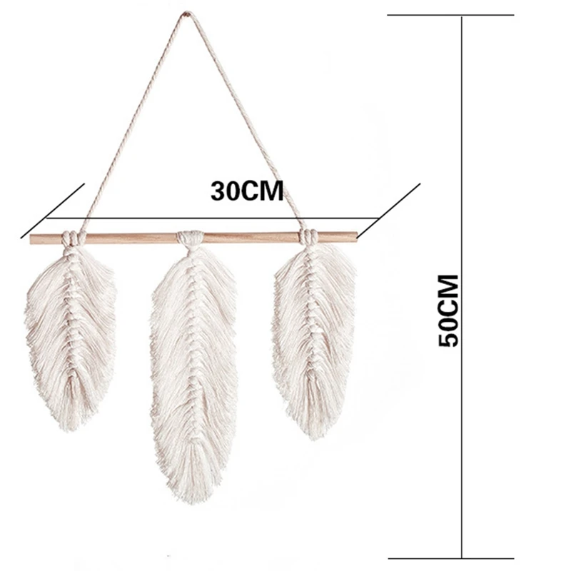 

Wall Hanging Home Decoration Accessories Tassel Charm Car Hand-woven Tapestry Wall Hanging Boho Home Decoration