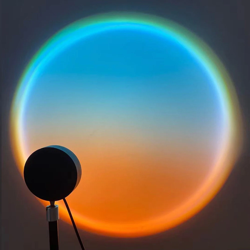 

Sunset Projection Nightlight Breaking Dawn Coastline Beach Lighting Lamp