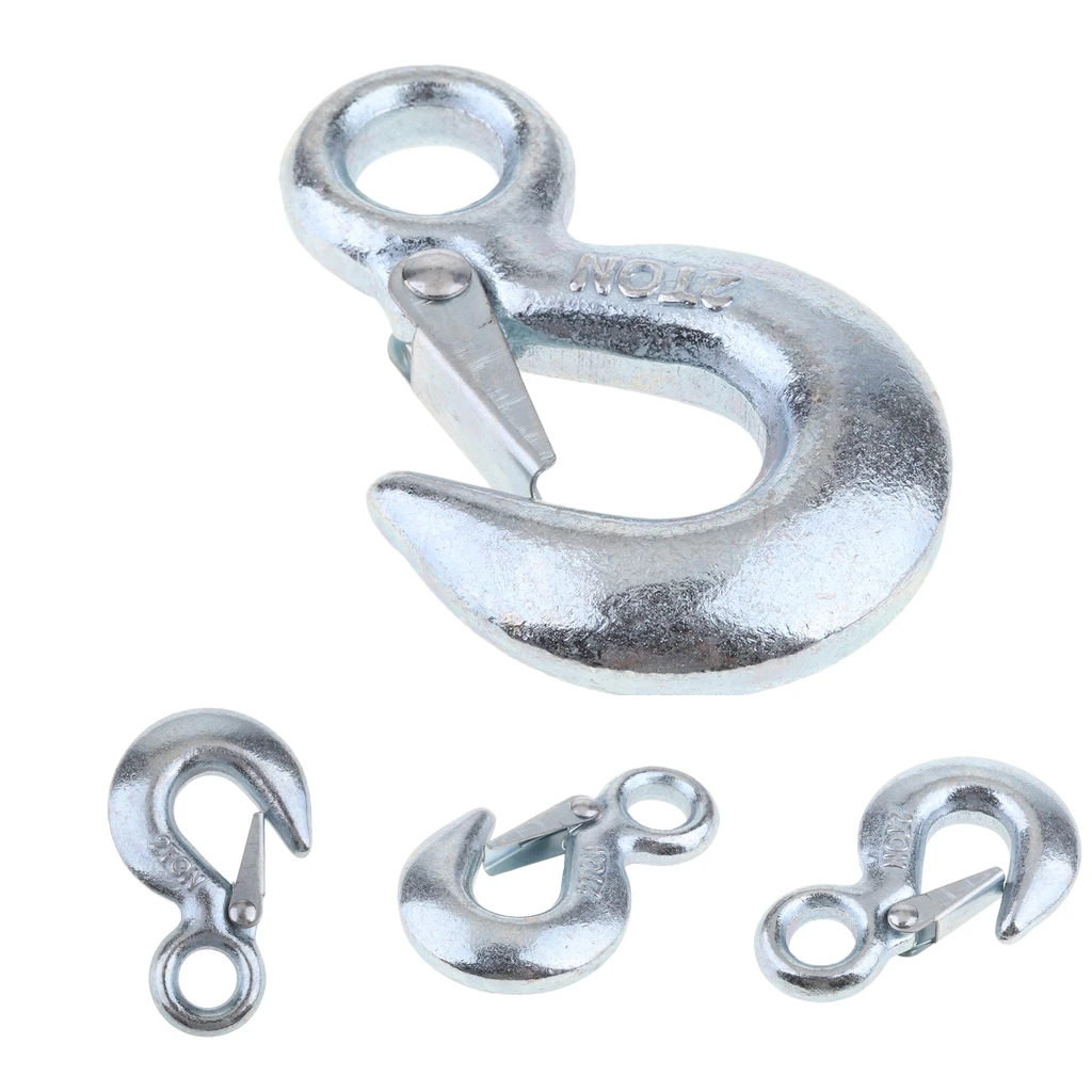 4x2 тонн петля лебедки крюк w/Clevis защелка безопасности для слинг лебедки|Детали и