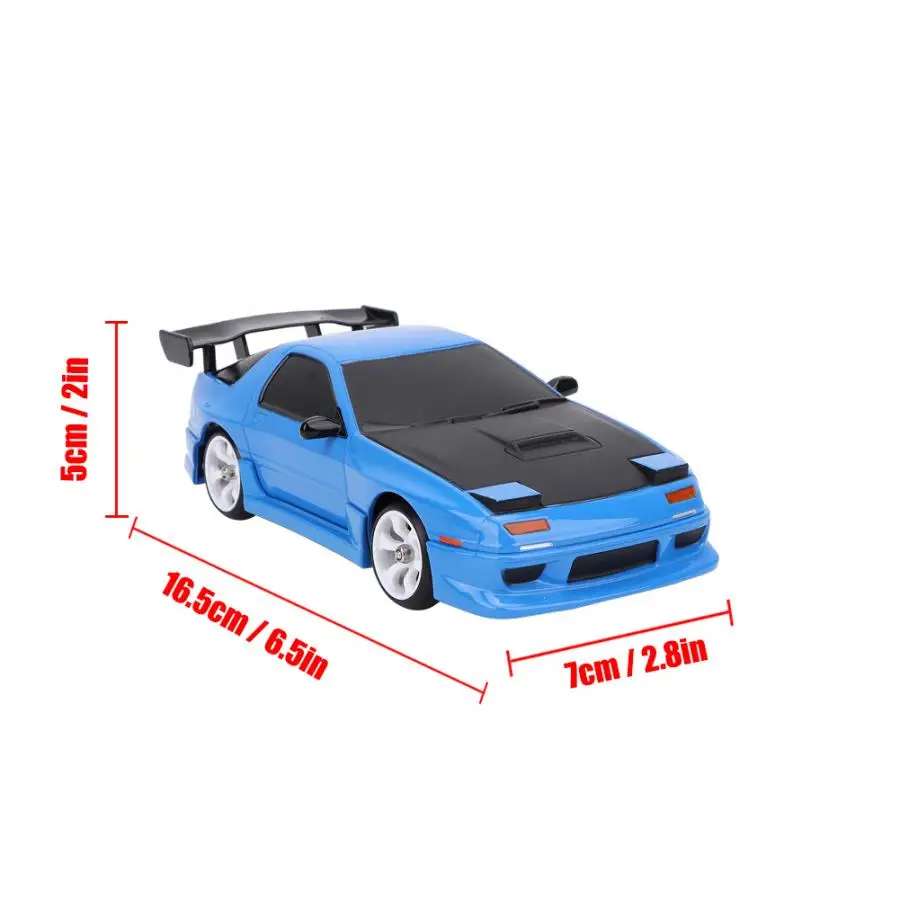 Масштаб 1:28 2 4G трюки RC Дрифт машина 4CH 4WD электрическая Гоночная для скалолазания