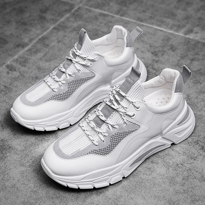 Кроссовки унисекс спортивные массивные для улицы бега фитнеса тренировок