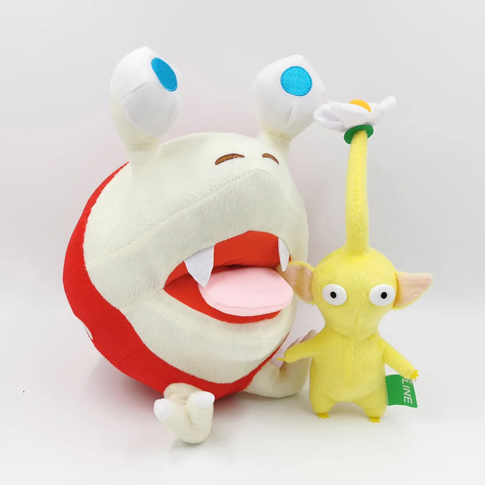 Игра Pikmin Bulborb Chappy желтый цветок 23 28 см плюшевая игрушка кукла для Chistams подарки