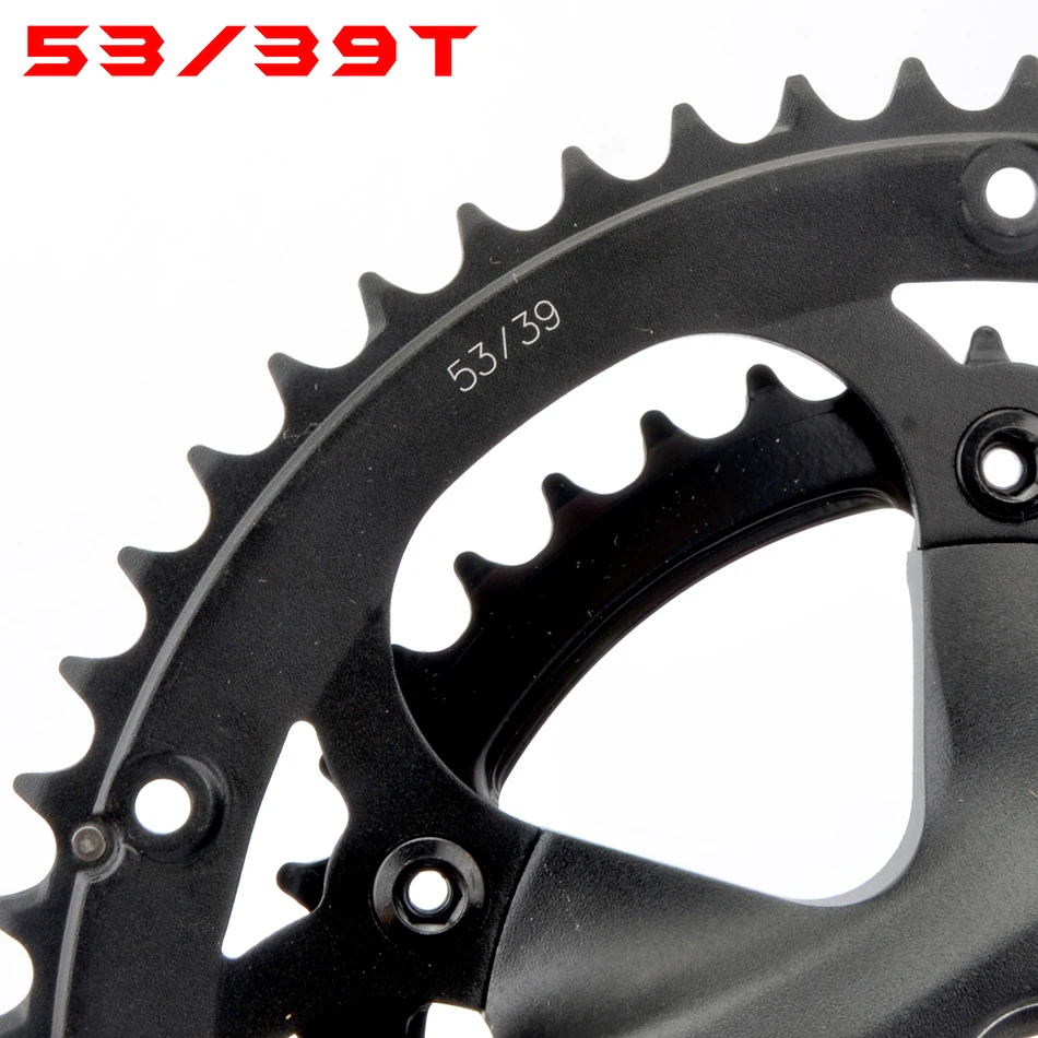 Коленчатый комплект с двойной звездочкой PROWHEEL 53T 39T 170 мм коленчатый механизм 130 BCD