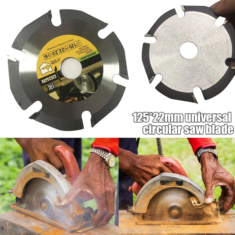 

Metal Cutting Circular Saw Blades 125x22mm Circular Saw Blades Multitool Grinder Disc Carbide Tipped LB88
