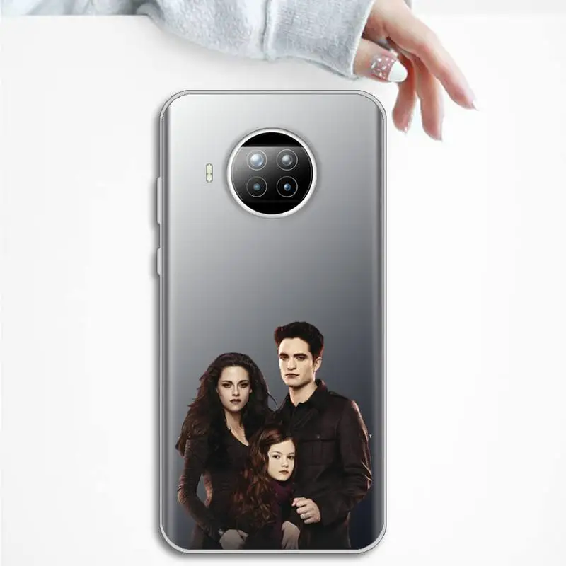 

Twilight Saga Phone Case Transparent for Xiaomi mi Redmi note 10 t 8 9 pro lite 11 Samsung S 8 9 10 20