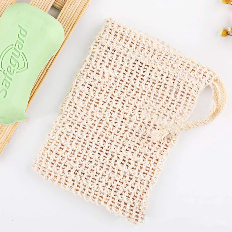 Хлопок белье шнурок мыло заставка мешок Чистая сумка Отшелушивающее Мыло для