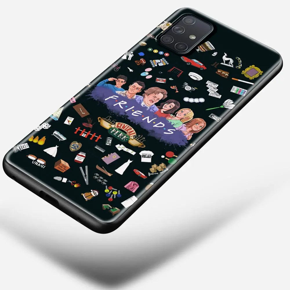 

Friends TV Central Coffee Silicone Case for Samsung Galaxy M21 M30S M31 M31S M51 A7 A9 2018 Phone Accessories Cover Coque Shell