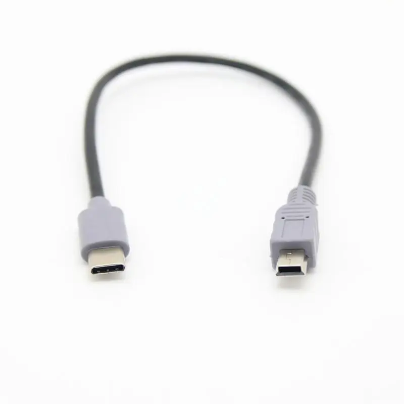 1 м USB Type C 3 папа к мини 5 Pin B штекер конвертер OTG адаптер свинцовый кабель для