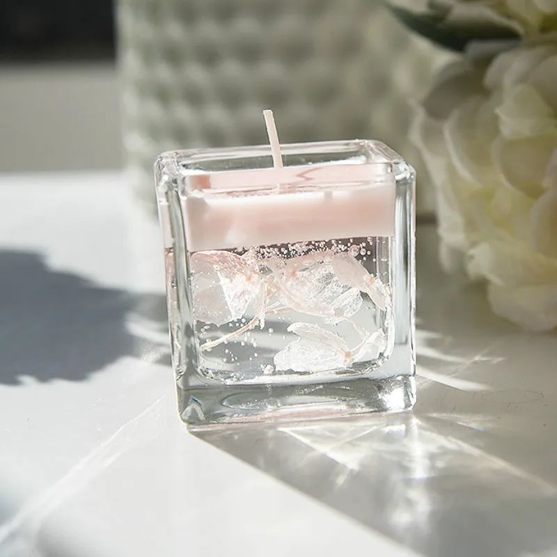 Аромат свадьба день рождения свечи милый квадратный подарок дети сад уличные