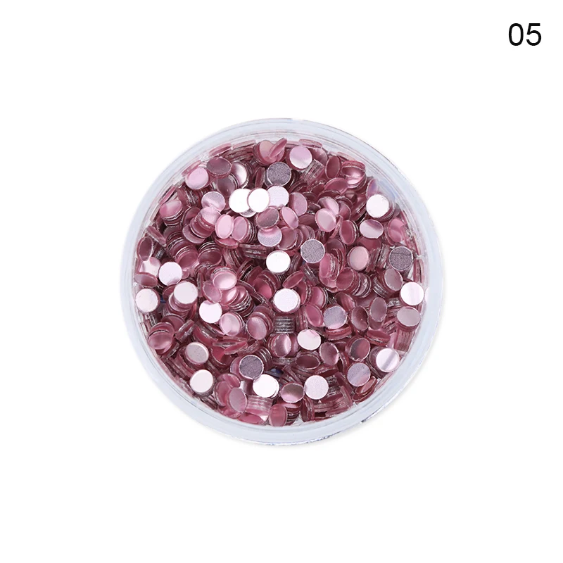 3D цветной порошок для ногтей Блестки блестки Красный Синий Серебряный