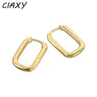CIAXY 925 подковы из стерлингового серебра Форма ухо пряжка в виде колец геометрической формы серьги для женщин и девочек 2021 в европейском и американском стиле Стиль ювелирные изделия