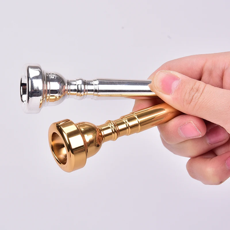 Trumpet Mouthpiece For Bach Beginner Musical Fancier Club Finger Exerciser 3C 5C 7C Accessories Mouth | Спорт и развлечения