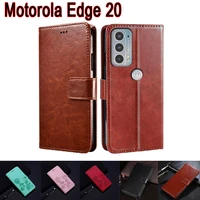 etui cover for motorola edge 20 case xt2143 1 phone protective shell book on for moto edge 20 flip wallet leather case funda bag
