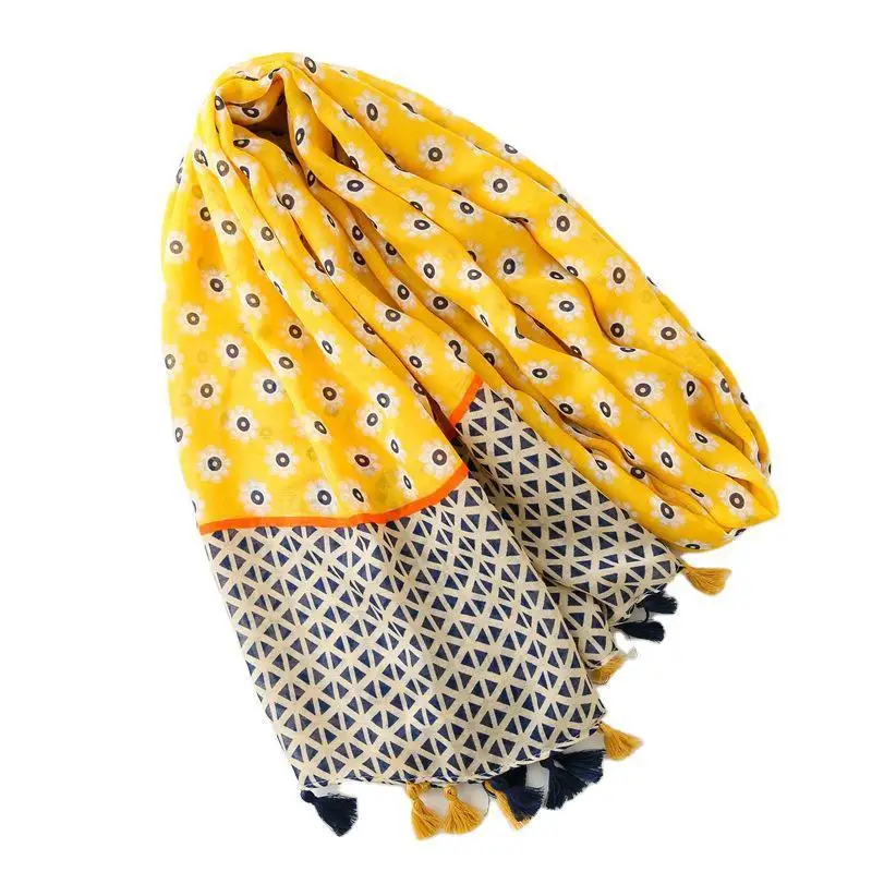 

New 2020 Fashion Women Scarf Foulard Brand Poncho Sjaal Cotton Hijabs Scarves For Ladies Shawls And Wraps Pashmina Stoles