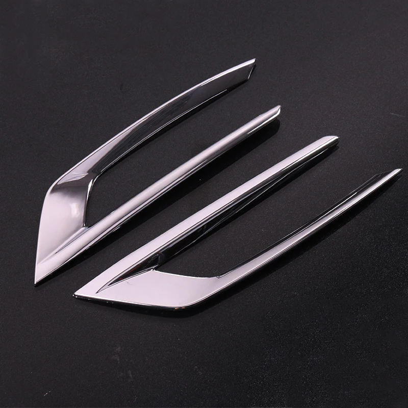 

Car Exterior Accessories 2pcs ABS Chrome Front Fog Light Lamp Cover Trim Decoration Fit For Volvo XC60 2018 2019 2020 2021 2022