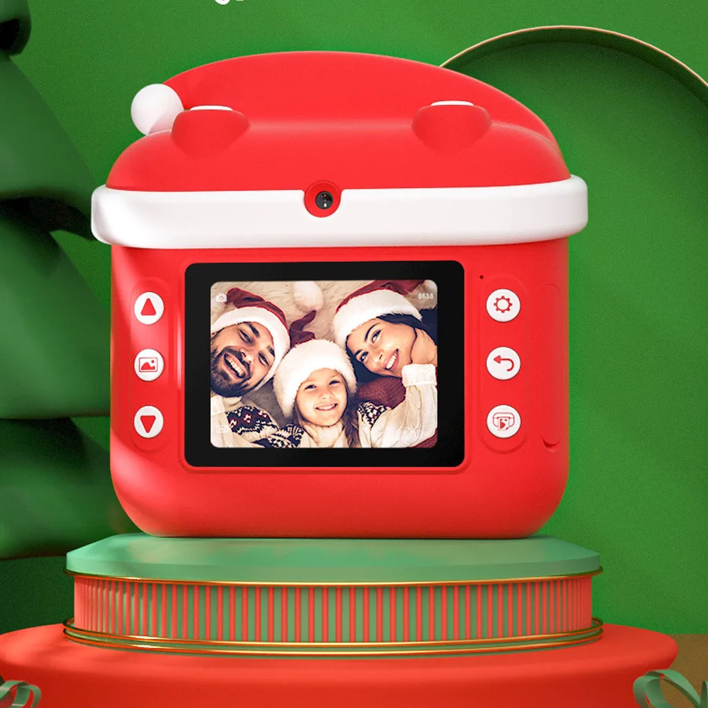 

Children Camera Instant Print Camera For Kids 1200P HD Camera Instantane With Thermal Photo Paper Toys Camera For Birthday Gifts
