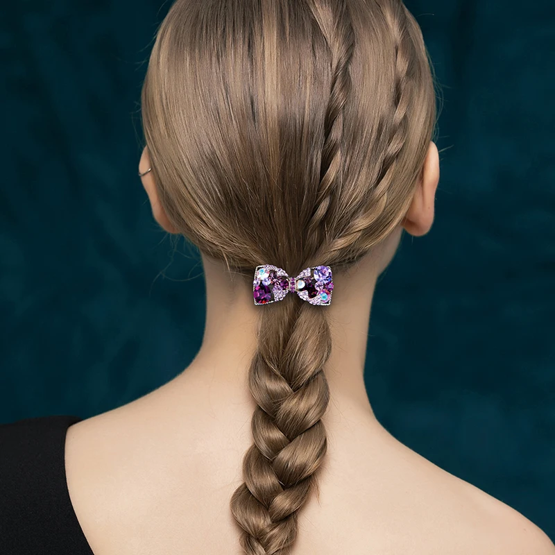 Чжан Тай Австрия Стразы волос Канаты с бантом и повязка для &quotконский хвост&quot