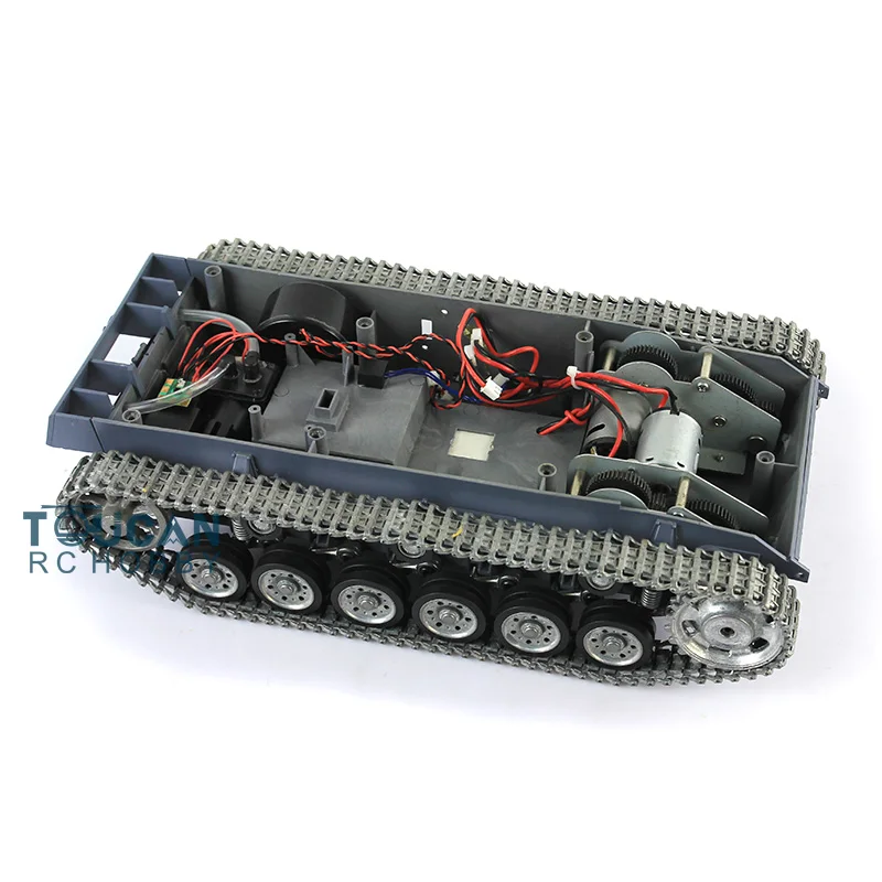 Heng Long 1/16 масштаб Немецкий Stug III RC Танк 3868 шасси с металлическими гусеницами колеса
