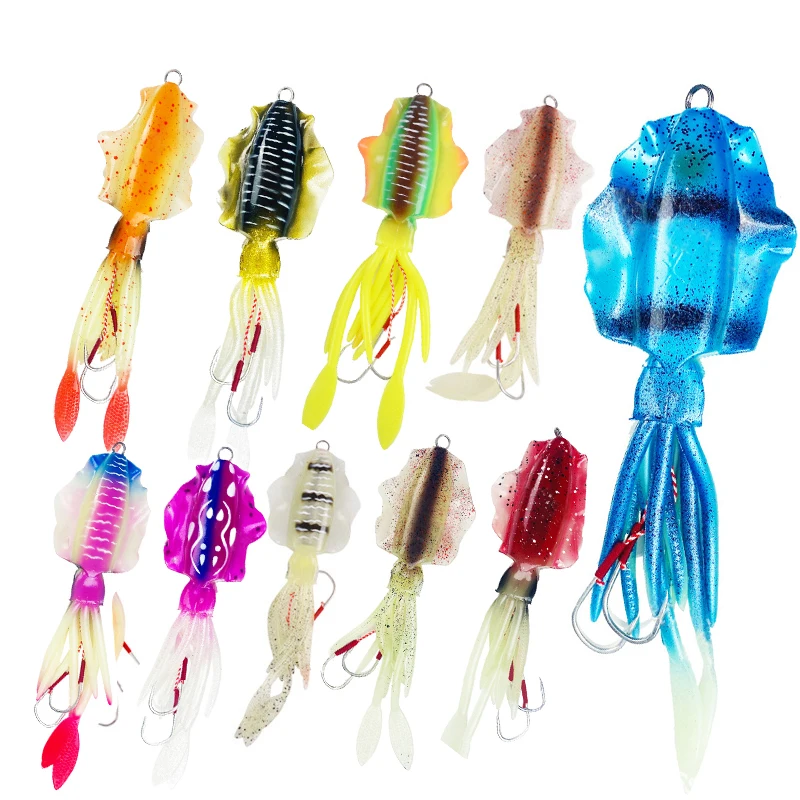 

OLOEY New Jigging Lure 15g 20g 60g 120g 150g Slow Jig Head Sinking Lure Luminous UV Squid Jig Slow Pitch Jigs Lures for Bass