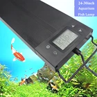 Светодиодный аквариумный светильник 24-30 дюймов, 60-105 см, WRGB, с таймером, водонепроницаемый светильник для аквариума, декоративный светильник для аквариумов, светильник для растений