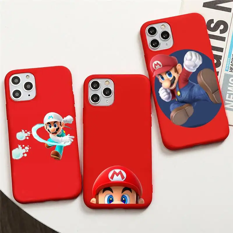 Чехол для телефона IPhone 12 Pro Max 6 6s 7 8 Plus XS XR 12mini Se 2020 Iphone 11 Marioes Candy|Бамперы| |