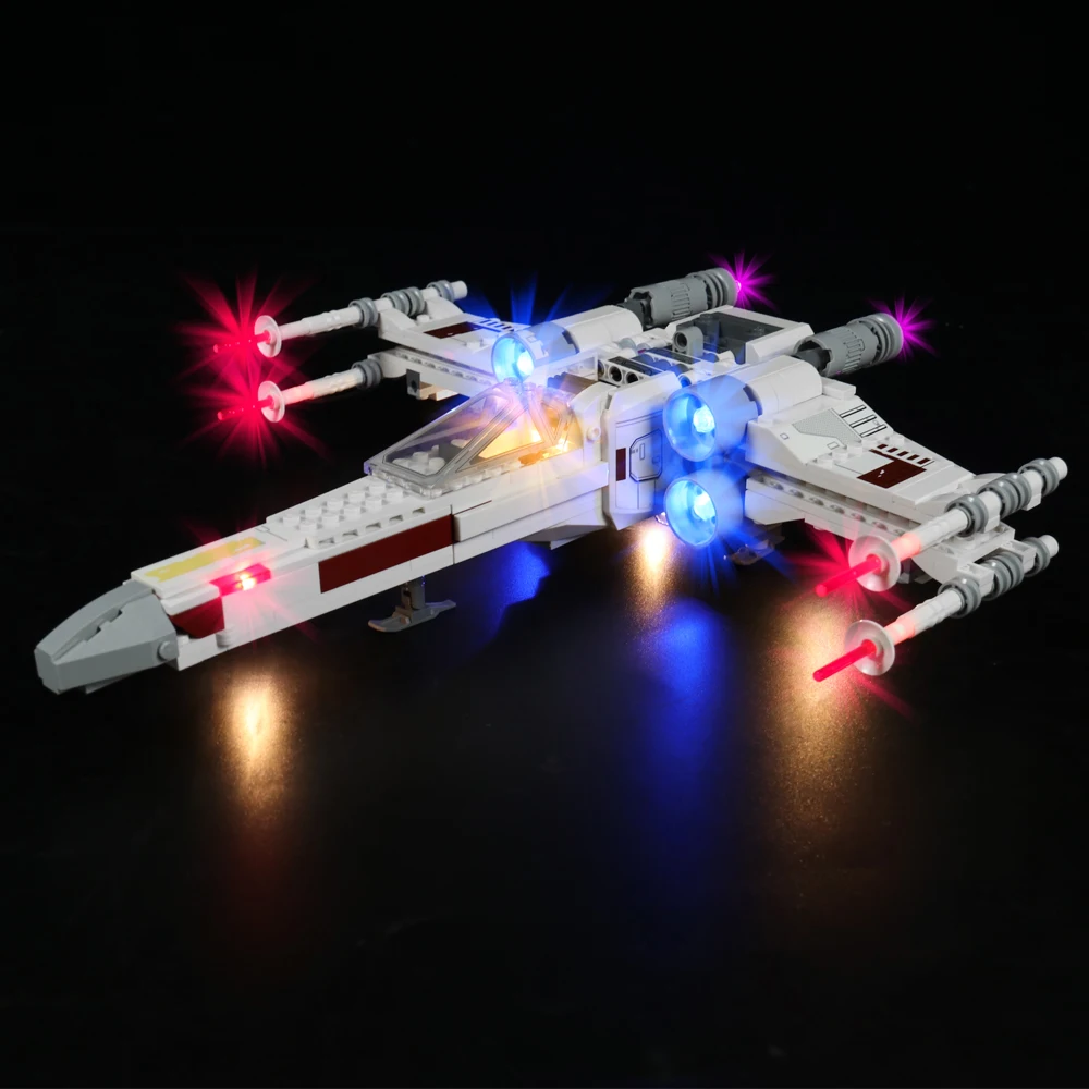 

RC Led Light Compatible for 75301 Luke Skywalker's X-wing Fighter Light Kit Building Blocks Toys (led light only, no blocks)